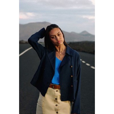 Veste col revers uni VERLY LA PETITE ETOILE