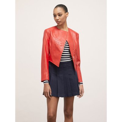 Veste simili rouge femme La Redoute