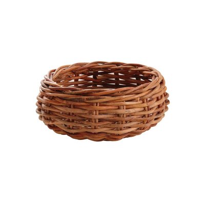 Corbeille de rangement ronde en poelet AUBRY GASPARD