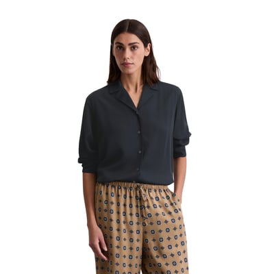 Chemisier regular en sergé de viscose LENZING™ ECOVERO™ MARC O'POLO