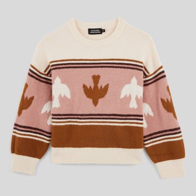 Pull à motifs MONOPRIX