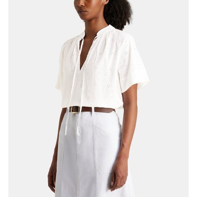 Blouse Ample Liban Broderies Coton Bio Et Lin JODHPUR