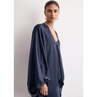 Blouse manches bouffantes MANGO