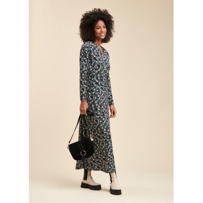 Robe longue en viscose Ecovero à imprimé fleuri LA FEE MARABOUTEE