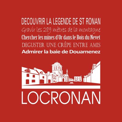 Tableau Sur Toile Locronan RÉGIONALISME CEANOTHE