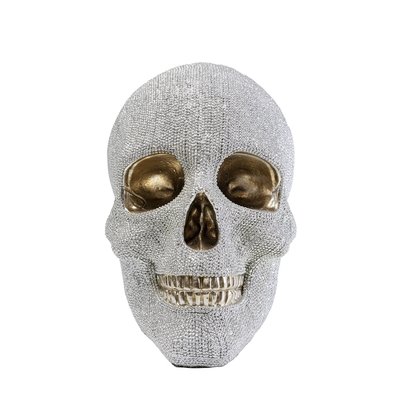 Tirelire crâne perles KARE DESIGN