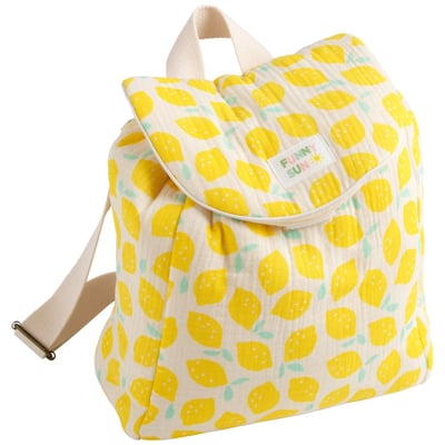 Sac à dos maternelle en coton - POP SAUTHON