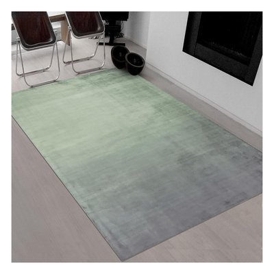 Tapis salon et chambre fait à la main en tencel motif simple SAVOIE UN AMOUR DE TAPIS
