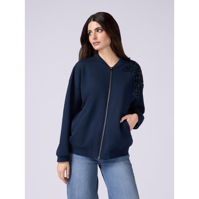Sweat-shirt en jersey de coton mélangé OLTRE