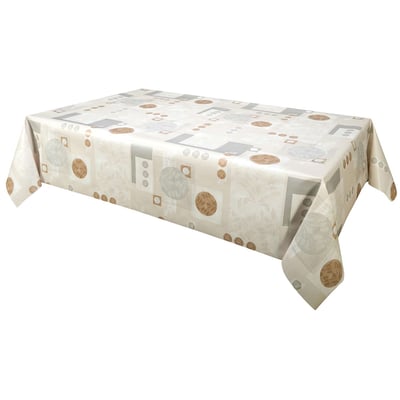 Nappe en toile cirée rectangulaire grand format ALMA TOILINUX