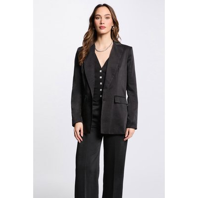 Blazer suédine MORGAN
