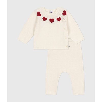 Conjunto de 2 peças, em tricot PETIT BATEAU
