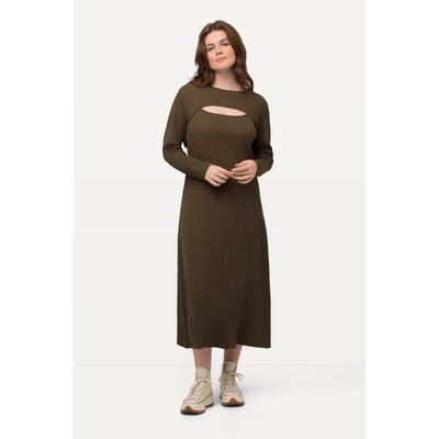 Robe midi dans un esprit boléro à encolure ULLA POPKEN
