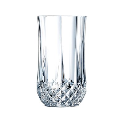 6 verres à eau vintage 36cl Longchamp - Cristal d'Arques - CRISTAL D ARQUES