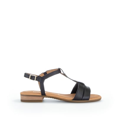 Sandales en cuir à talon décroché GABOR