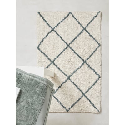 Tapis de bain croisillons CYRILLUS