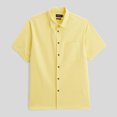Chemise manches courtes en seersucker MONOPRIX