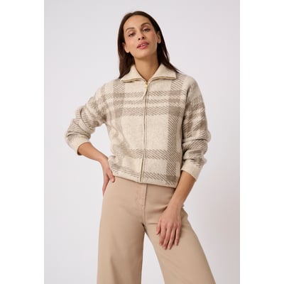 Gilet zippé maille jacquard Thermolactyl DAMART