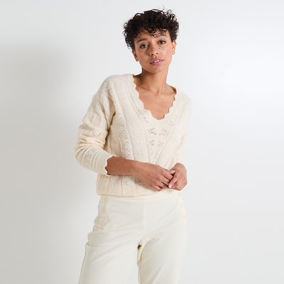 Pull col V GRAIN DE MALICE