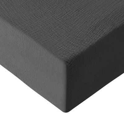 Drap housse en gaze de coton bonnet 30 cm LOFT SENSEI MAISON