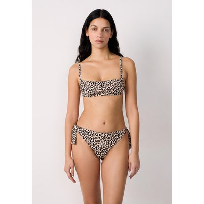 Bandeau haut de maillot à nouer imprimé léopard PALAMOS ETAM