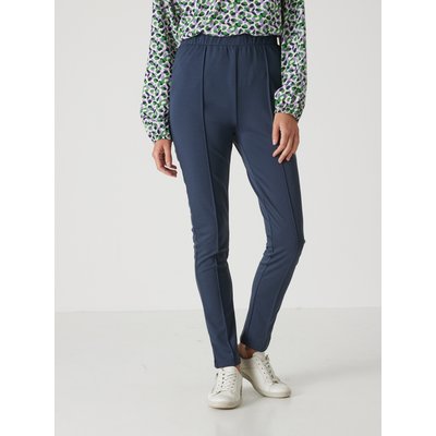 Pantalon droit élastiqué en maille milan DAXON