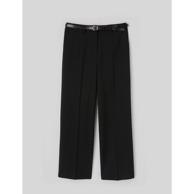Pantalon droit à ceinture BZB