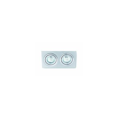 Encastrable gris 2 x 50W PLANO 2 FARO