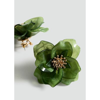 Boucles d'oreilles fleurs MANGO