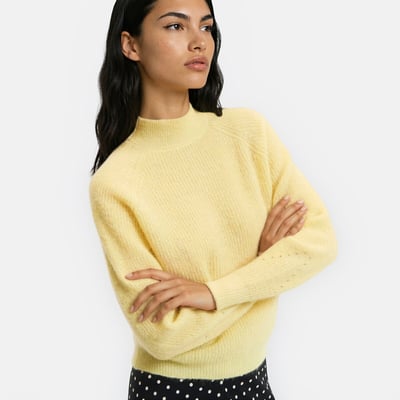 Jersey de cuello alto en mezcla de alpaca ARISTIDE Signature LA REDOUTE COLLECTIONS