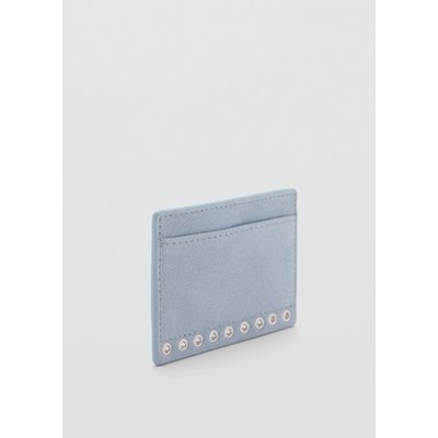 Porte-cartes perforé cuir MANGO