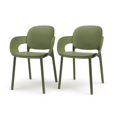 Chaise design empilable (lot de 2), HUG SCAB DESIGN