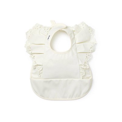Bavoir à poche Vanilla White ELODIE DETAILS
