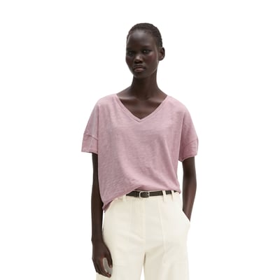 T-shirt DfC regular en jersey slub MARC O'POLO