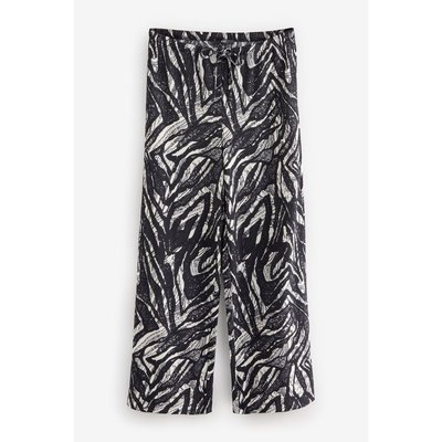 Pantalon large en jersey texturé NEXT