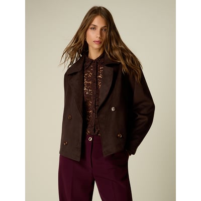 Trench-coat court croisé OLTRE