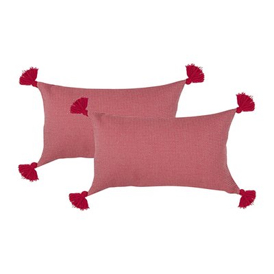 Lot de 2 housses de coussin coton STOCKHOLM FEBRONIE