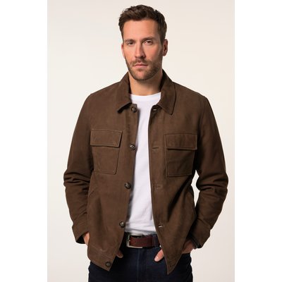 Veste en cuir nubuck d'agneau JP1880