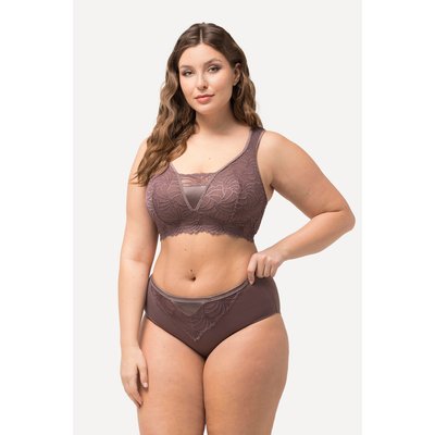 Culotte maxi en microfibres, avec dentelle ULLA POPKEN