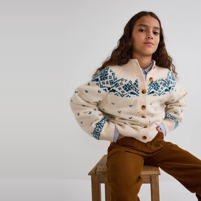 Cardigan à motifs jacquard MONOPRIX