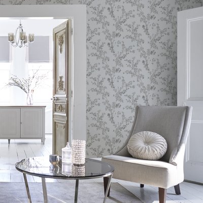 Papier peint Fleurs Forsythia LAURA ASHLEY