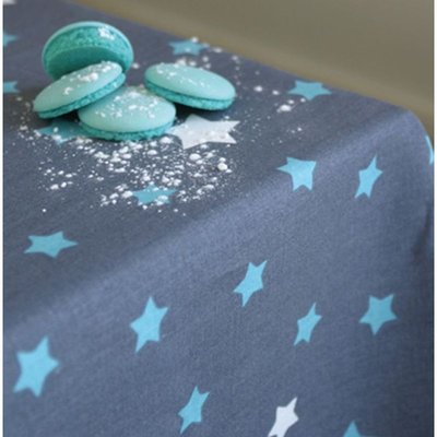 Nappe enduite carrée ou rectangle ETOILES FLEUR DE SOLEIL
