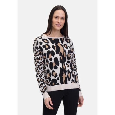 Pull-over en fine maille à motif jacquard BETTY BARCLAY