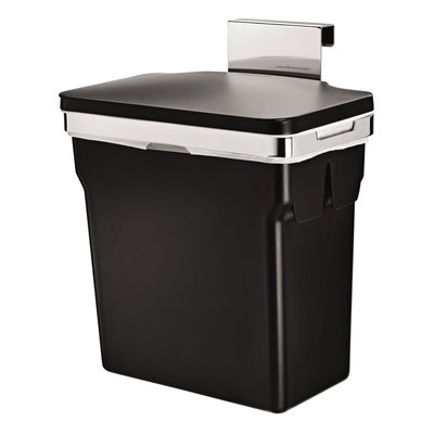 Poubelle De Placard Plastique Noir 10 L SIMPLEHUMAN