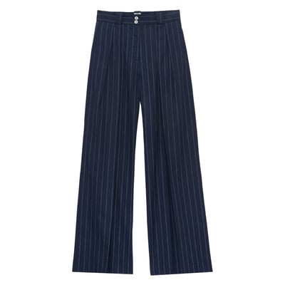 Pantalon Marlène en lin mélangé Ines de la Fressange Paris INES DE LA FRESSANGE PARIS