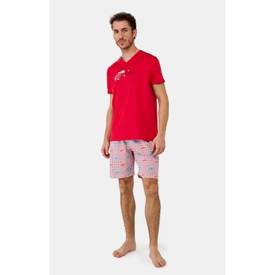 Pyjashort en coton imprimé, 2CV Branché ARTHUR