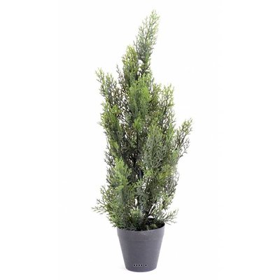 Cyprès artificiel en pot anti-UV pour ext ARTIFICIELLES