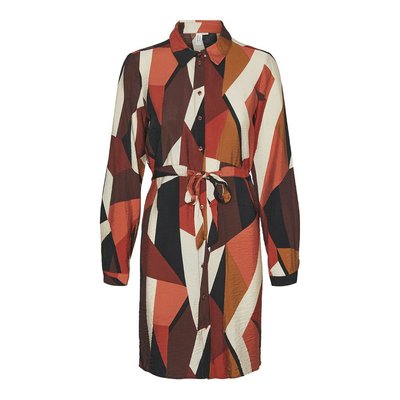 Mini Shirt Dress in Graphic Print VERO MODA
