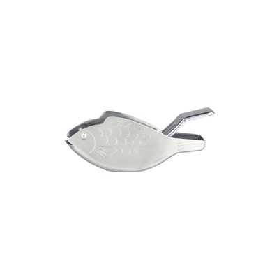 Presse-tranche Citron En Inox Forme Poisson ABSOLUMENT MAISON