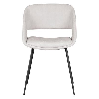 Chaise repas velours côtelé ZAGO